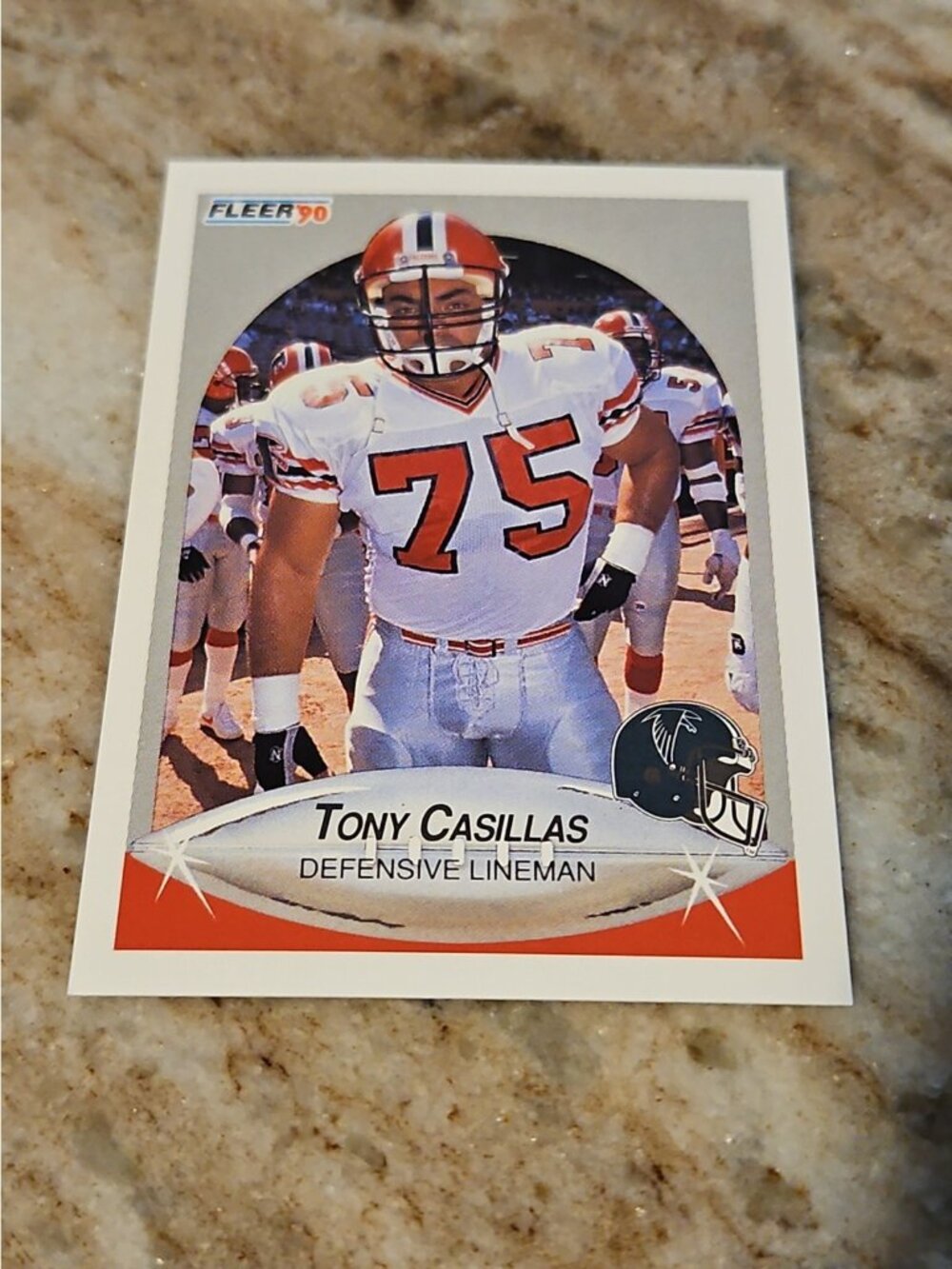 1990 Fleer - Tony Casillas #372